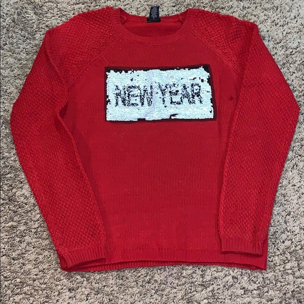 Sequin sweater men’s/ladies
